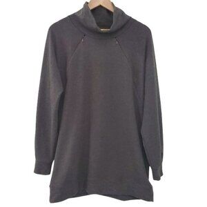 THYME | Pullover Sweater with  unique zip details